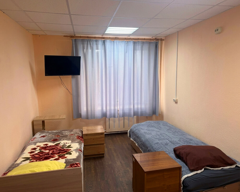 Спальная комната дома престарелых